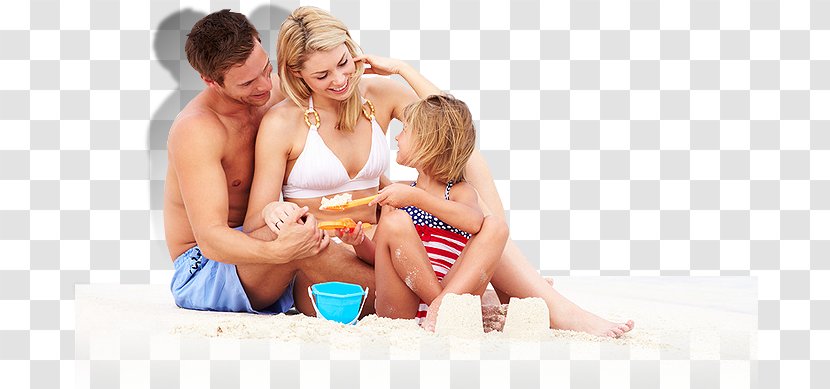 Family Beach Hotel Installation Art Canvas - Flower - People At The Transparent PNG