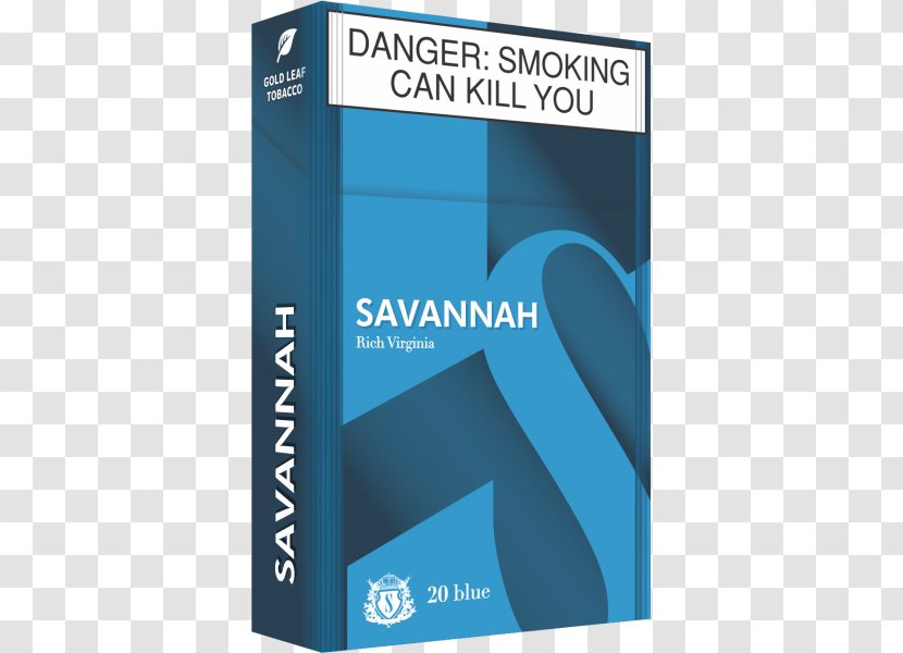 Brand Tobacco Cigarette Menthol Smoking - Blue Transparent PNG
