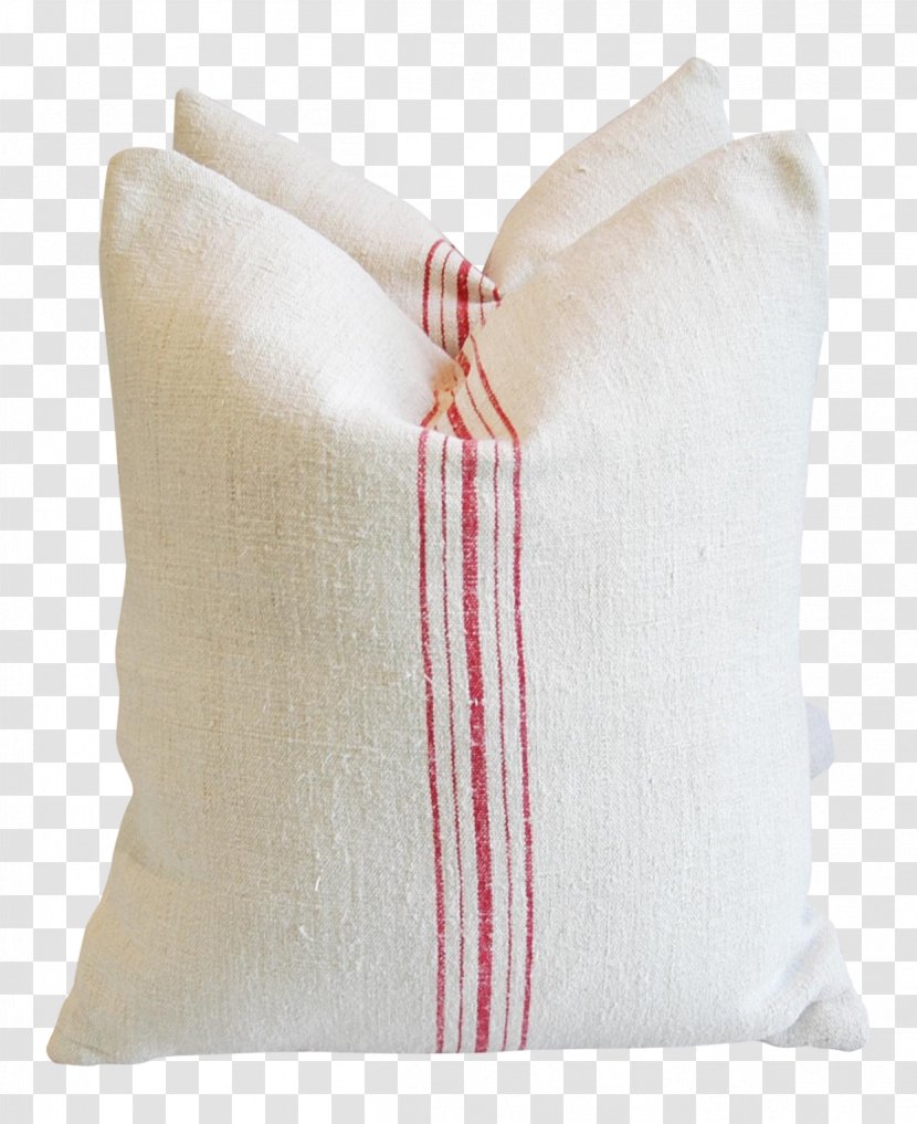 Throw Pillows - White - Sack Transparent PNG