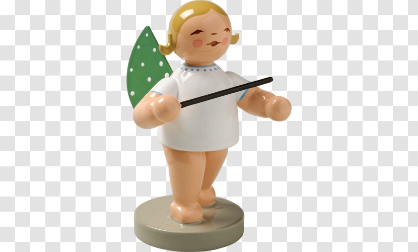 Grünhainichen Wendt & Kühn Ore Mountains Angel Figurine - Orchestra Transparent PNG