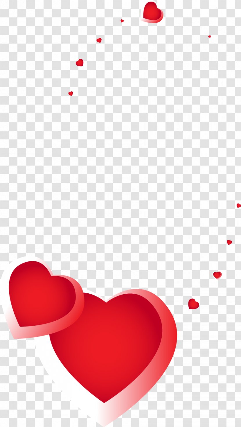 Heart Clip Art Valentine's Day Product Design - Flower - Easy Transparent PNG