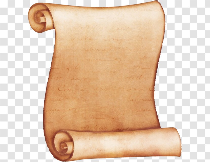 Paper Parchment Scroll Writing - Troll Transparent PNG