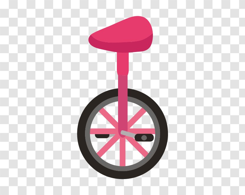 Illustrator Royalty-free - Unicycle Transparent PNG