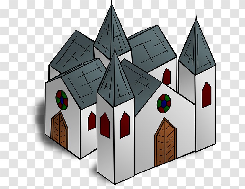 Amiens Cathedral Reims Salisbury Clip Art - Church Transparent PNG