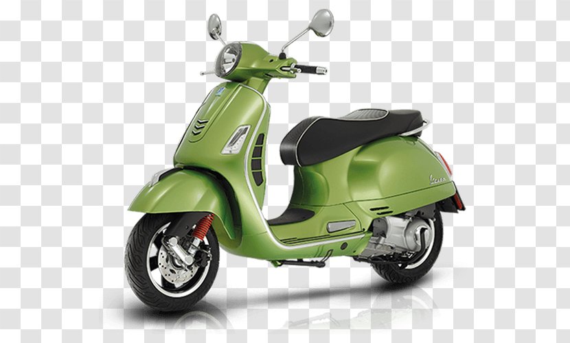 Piaggio Vespa GTS 300 Super Scooter - Gts - Motorcycle Transparent PNG