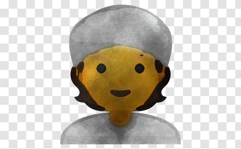 Yellow Head Headgear Cap Smile Transparent PNG