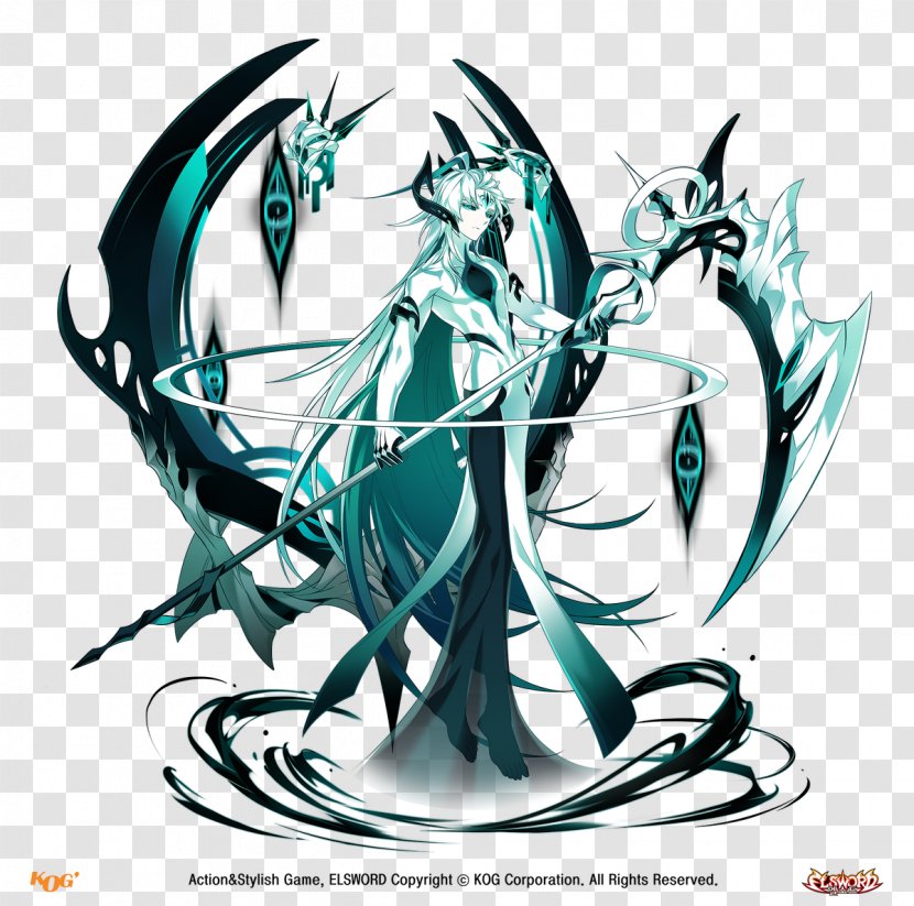 Elsword Image Video Games Massively Multiplayer Online Role-playing Game - Silhouette - Ciel Transparent PNG