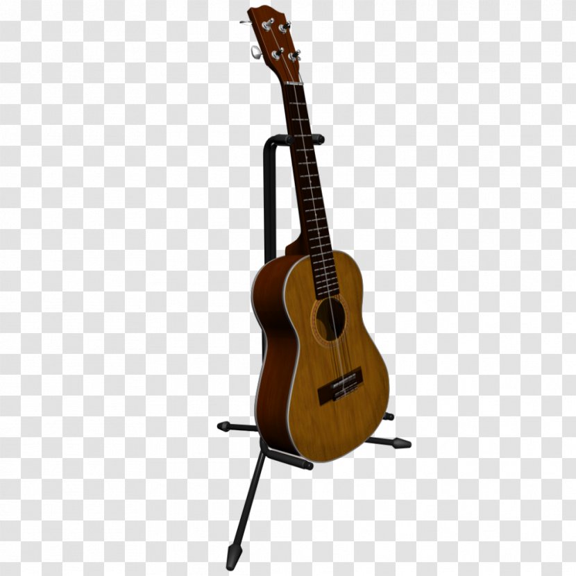 Acoustic Guitar Musical Instruments Ukulele String - Acousticelectric Transparent PNG