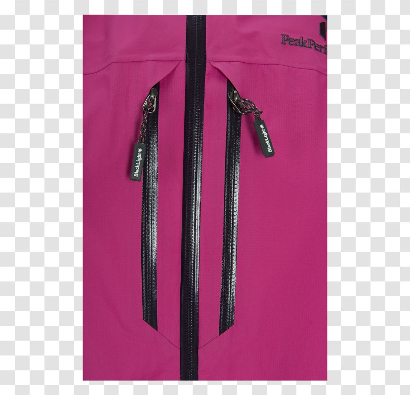 Zipper Pink M Transparent PNG