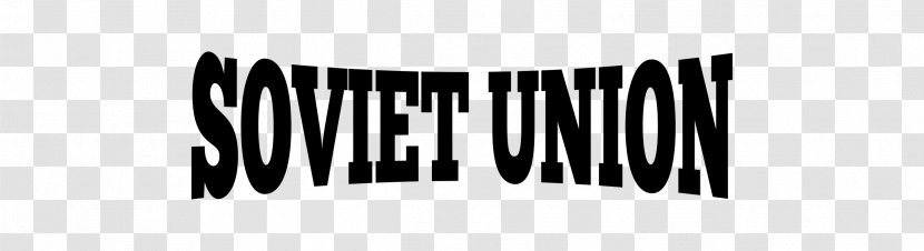 Soviet Union Lettering Font - Logo Transparent PNG