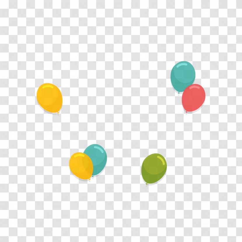 Happy Birthday To You Balloon - Party Decoration Color Vector Transparent PNG