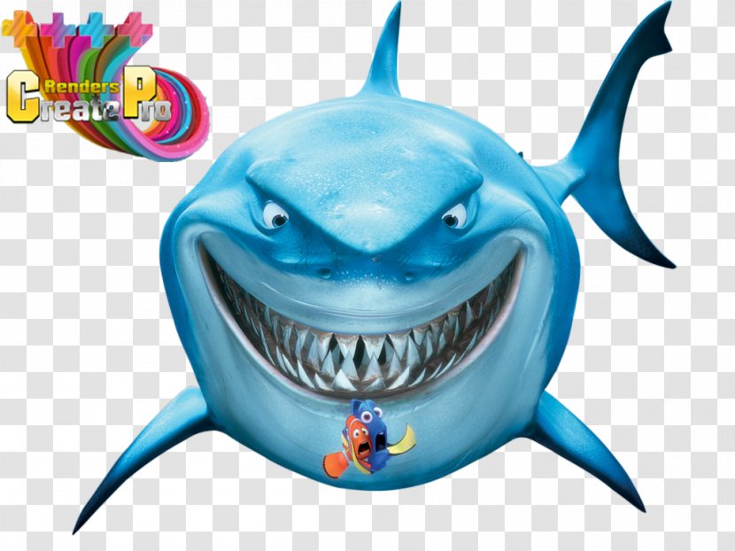 Marlin Bruce Fish Finding Nemo Friends Not Food - Drawing Transparent PNG