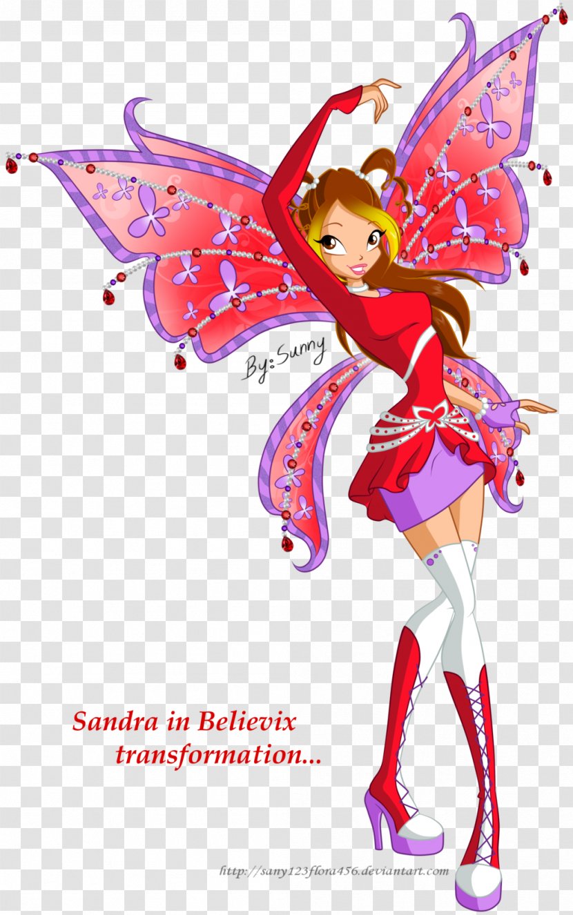 Believix Fairy Musa Art Winx - Moths And Butterflies Transparent PNG