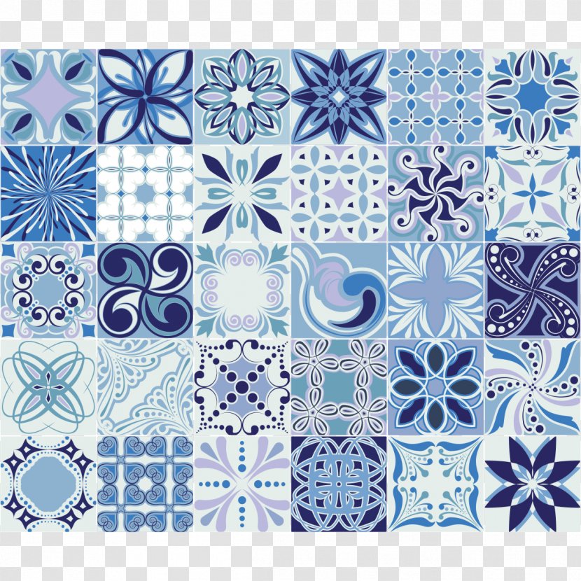 Carrelage Azulejo Cement Tile Sticker - Room - Polyvinyl Chloride Transparent PNG