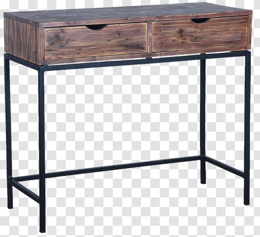 Table Writing Desk Office Drawer - Flower And Rattan Division Line Transparent PNG