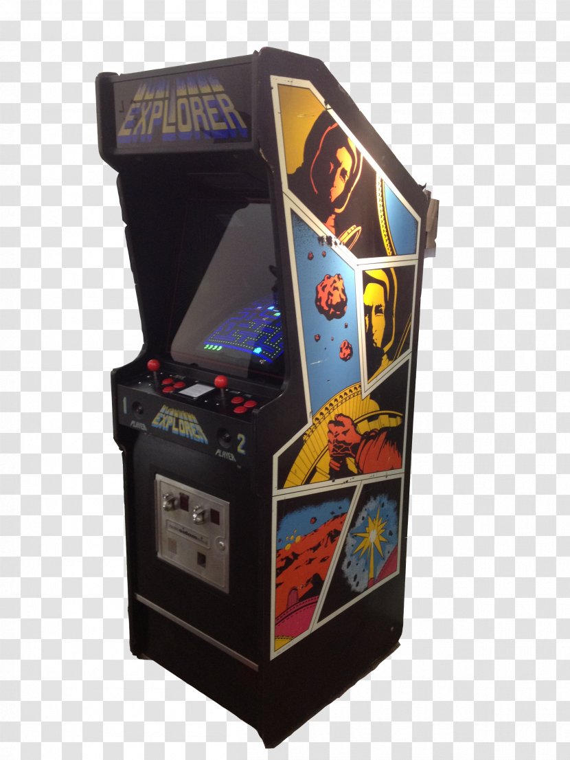 Arcade Cabinet Pac-Man Space Invaders Game Video - Machine - Games Transparent PNG