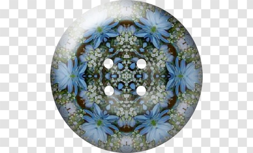 Button Blue Flower Artist DeviantArt - Deviantart - Age Transparent PNG