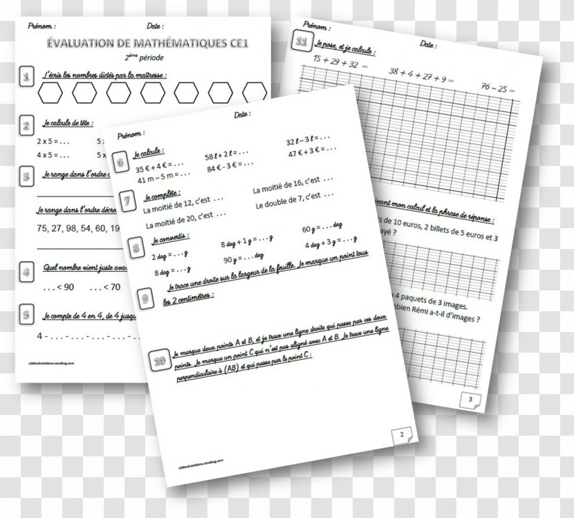 Cours élémentaire 1re Année Mathematics Academic Quarter Period 2 Element - Information Transparent PNG