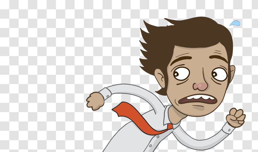 Illustration - Cartoon - The Running Man Transparent PNG