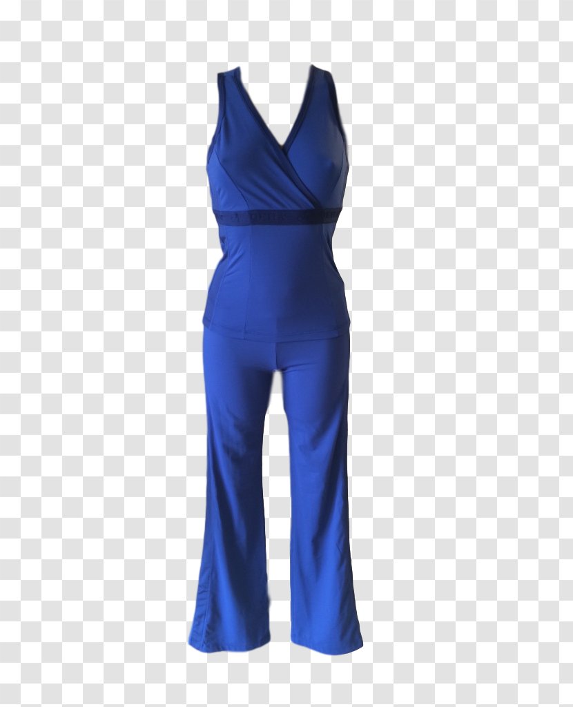 Shoulder Dress - Electric Blue Transparent PNG