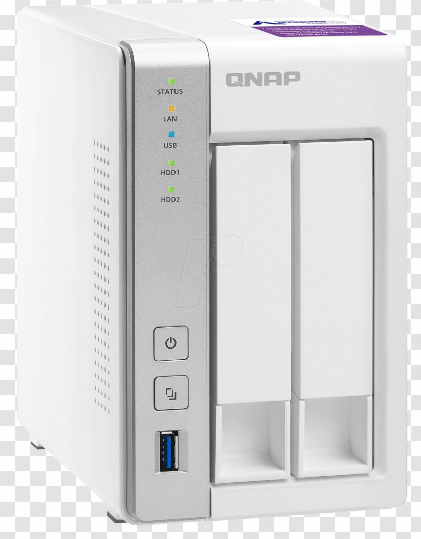 QNAP TS-231P Network Storage Systems Systems, Inc. Digital Living Alliance - Qnap Ts231 - Ts251 Transparent PNG