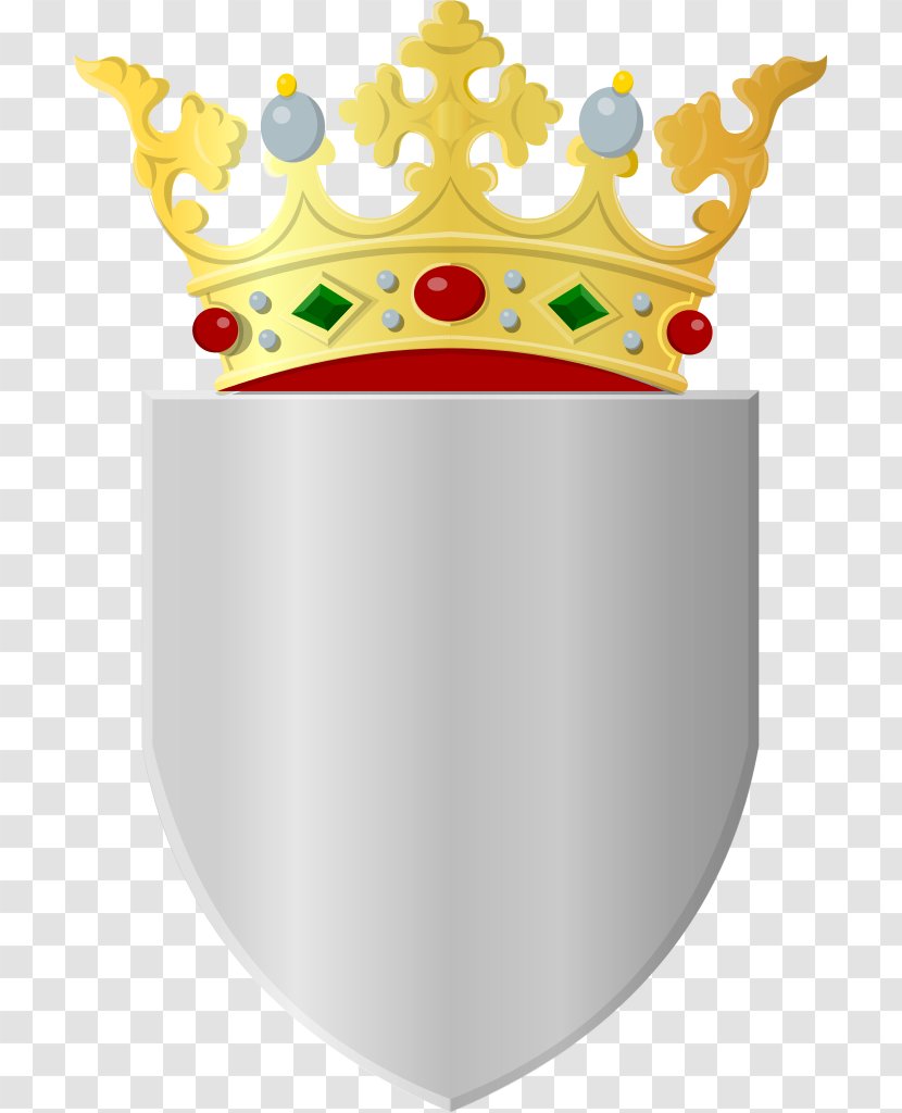 Shield Coat Of Arms Heraldry Crest Chief - Silver Crown Transparent PNG