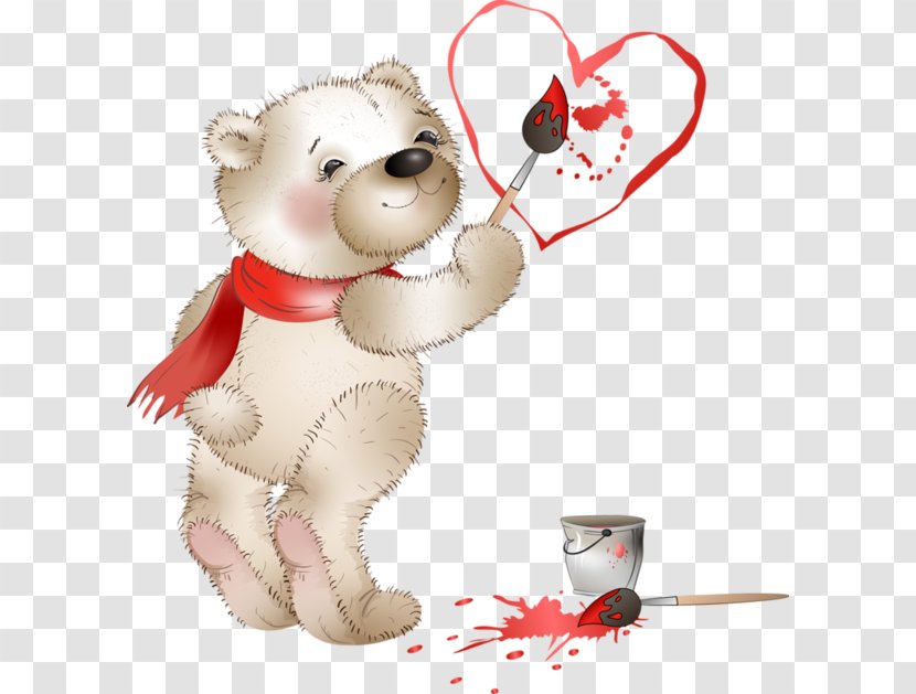Valentines Day February 14 Infatuation - Tree - Love Full Of White Bear Transparent PNG