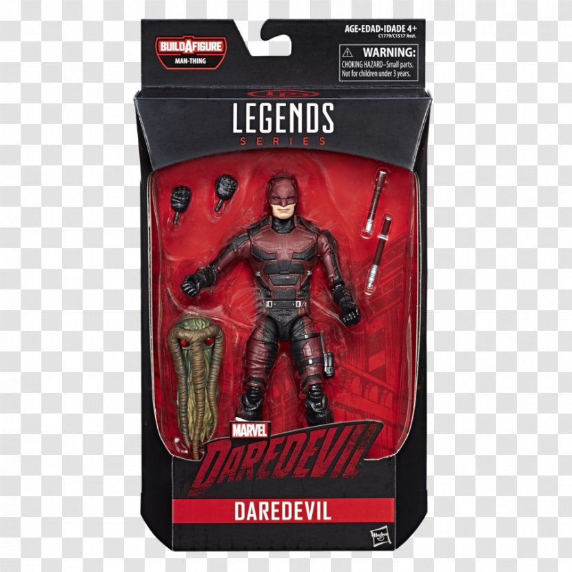 Daredevil Punisher Man-Thing Elektra Marvel Legends - Cinematic Universe - Toy Transparent PNG