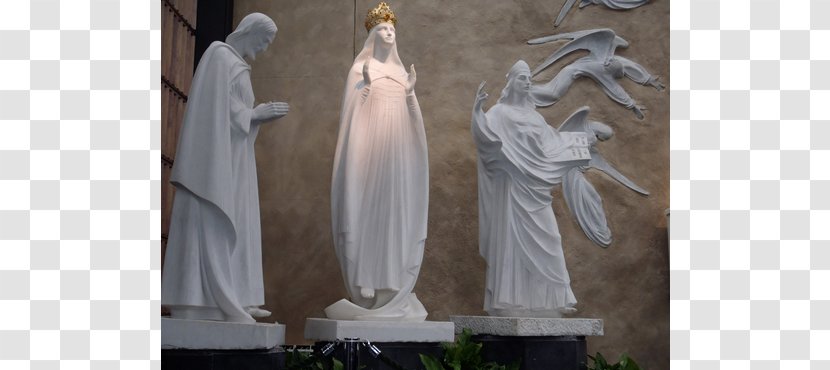 Knock Shrine Lourdes Marian Apparition Lady Of Pilgrimage - John The Evangelist - Saint Joseph Transparent PNG