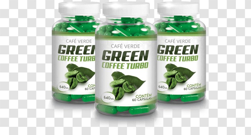 Green Coffee Extract Dietary Supplement Weight Loss - Hydroxycinnamic Acid Transparent PNG