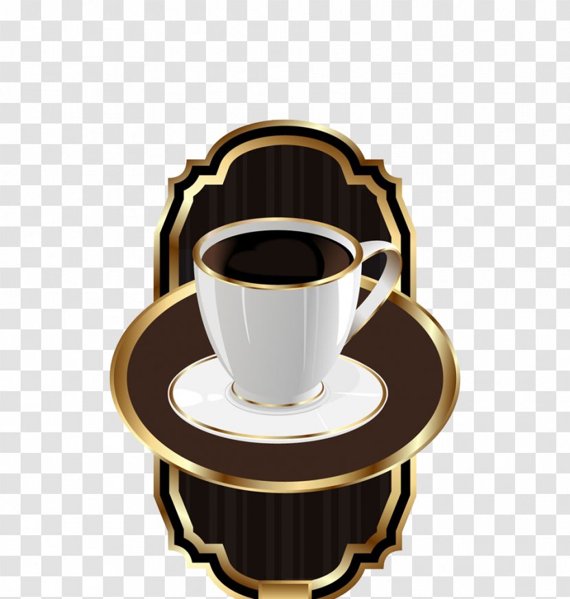 Coffee Tea Cappuccino Espresso - Teacup - Creative Cup Vector Transparent PNG