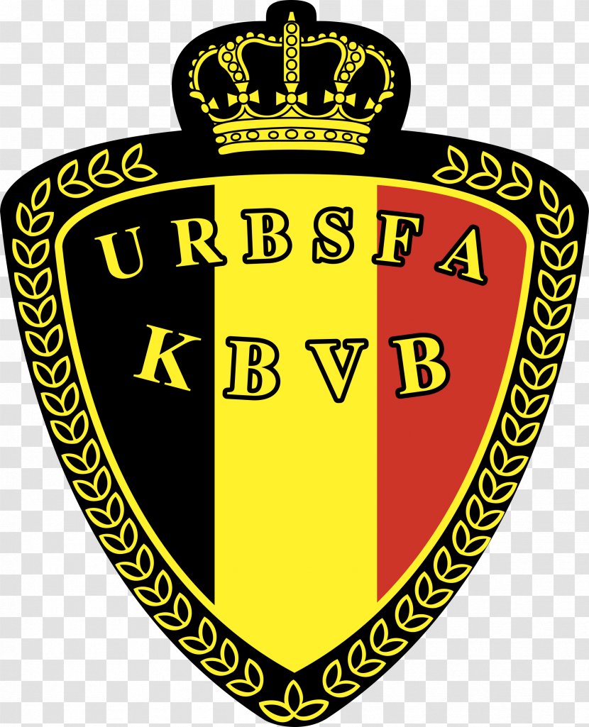 Belgium National Football Team Logo Clip Art Royal Belgian Association - Military Rank - Lukaku Transparent PNG