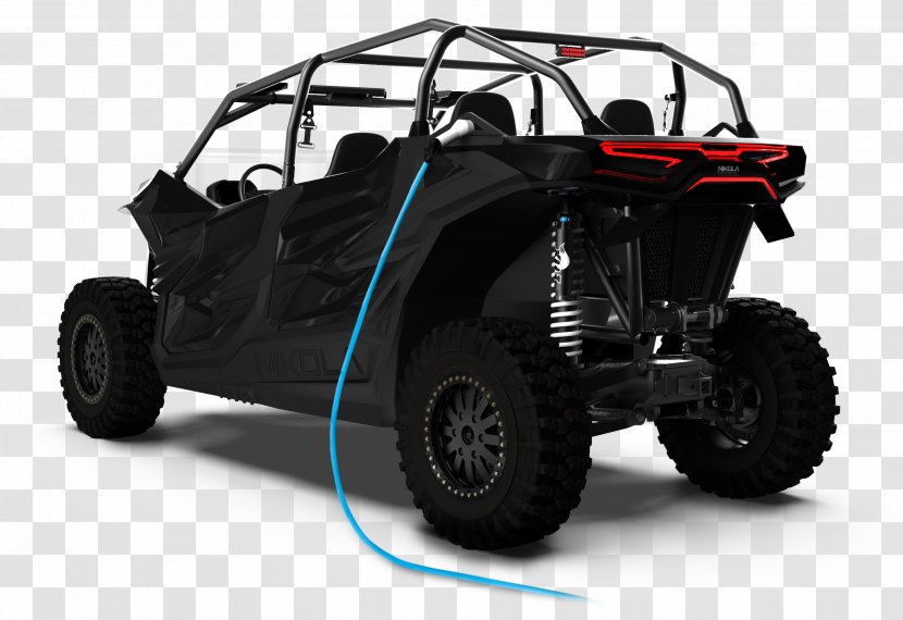Car Off-road Vehicle Side By Nikola Motor Company - Automotive Exterior - ELECTRIC CAR Transparent PNG