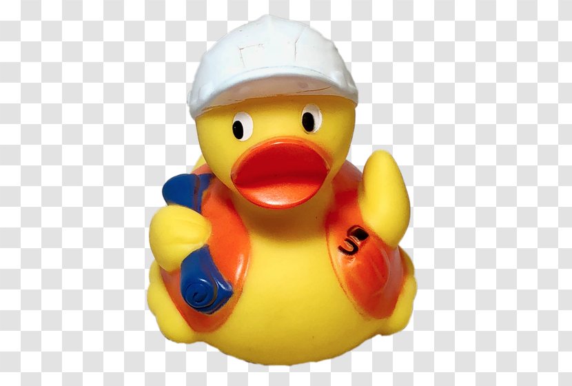 Rubber Duck Toy Yellow Baths - Green Transparent PNG