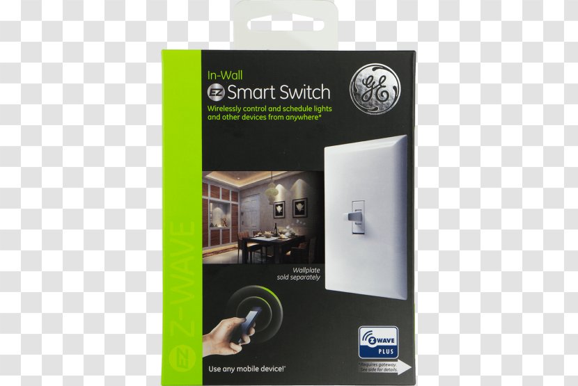 Lighting Control System Z-Wave Dimmer Home Automation Kits - Ac Power Plugs And Sockets - Light Transparent PNG