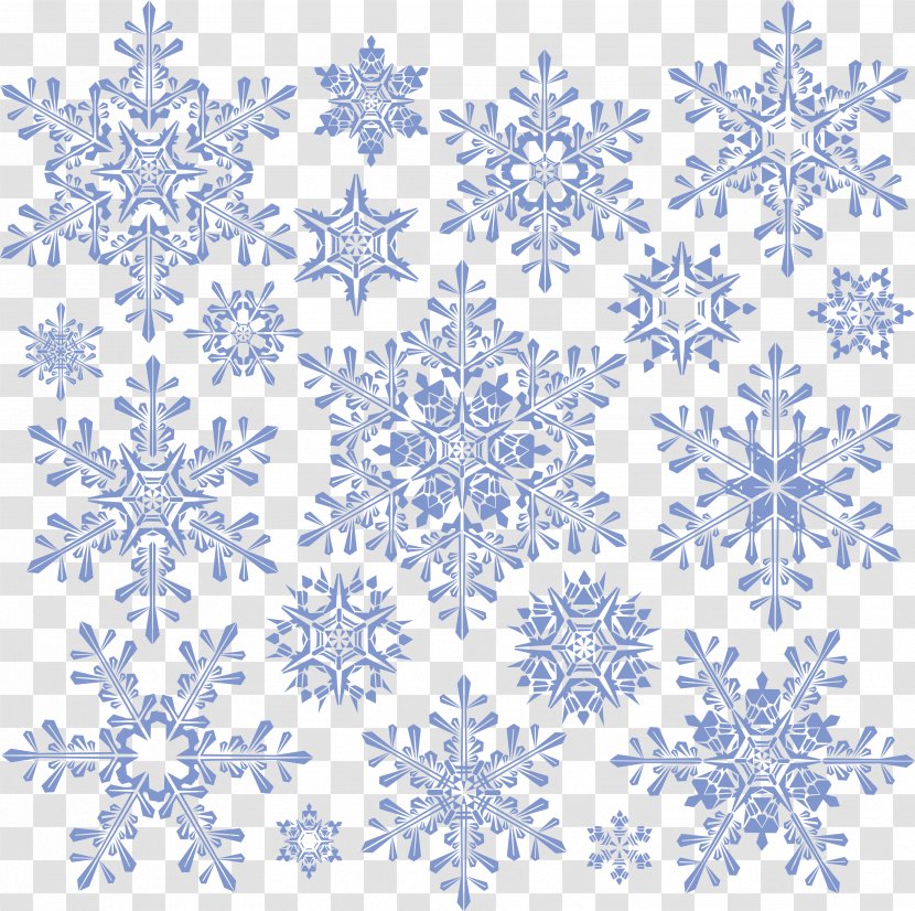 Snowflake Euclidean Vector Shape Pixabay - Snow - Snowflakes Image Transparent PNG