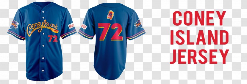 Jersey T-shirt Brooklyn Cyclones New York Mets - Promotion Transparent PNG