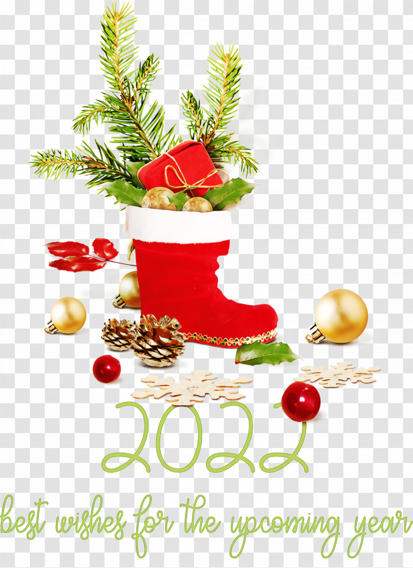 2022 Happy New Year Transparent PNG