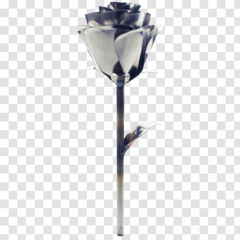 Brushed Metal Stainless Steel Welding Polishing - Flowering Plant - Rose Transparent PNG