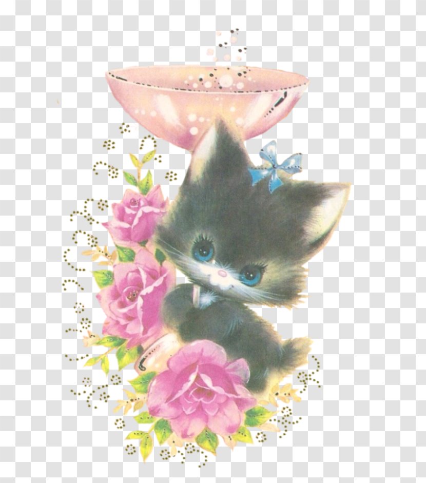 Whiskers Kitten Pink M Transparent PNG