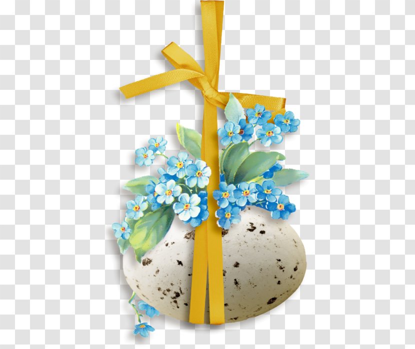 Easter Flower Pysanka Kulich Clip Art - Sea Transparent PNG