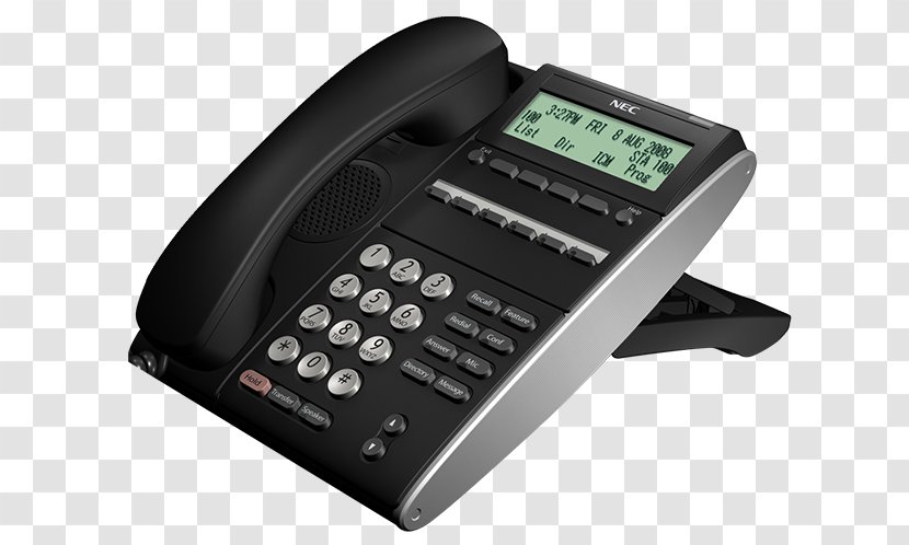 VoIP Phone Business Telephone System Handset Internet Protocol - Corded - Chalk Line Transparent PNG