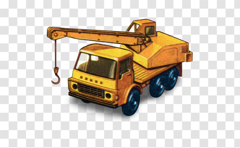 Dodge Car Crane Truck Clip Art - Matchbox Transparent PNG