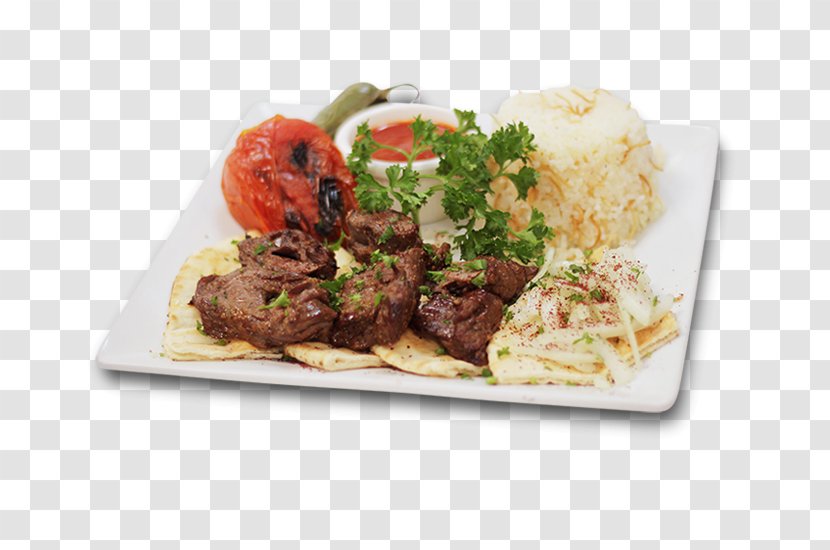 Shish Kebab Mediterranean Cuisine Turkish Souvlaki - Middle Eastern Food - Beef Pieces Transparent PNG