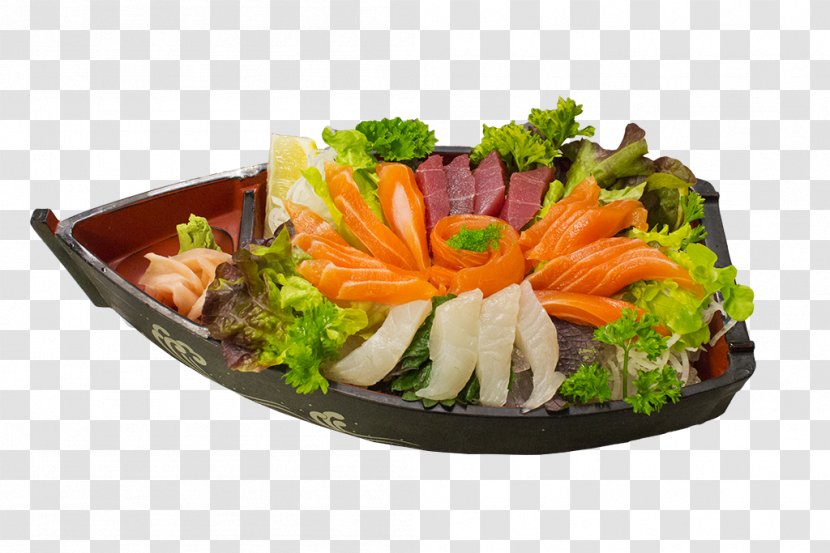 Sashimi Vegetarian Cuisine Crudités Salad Platter - Vegetable Transparent PNG