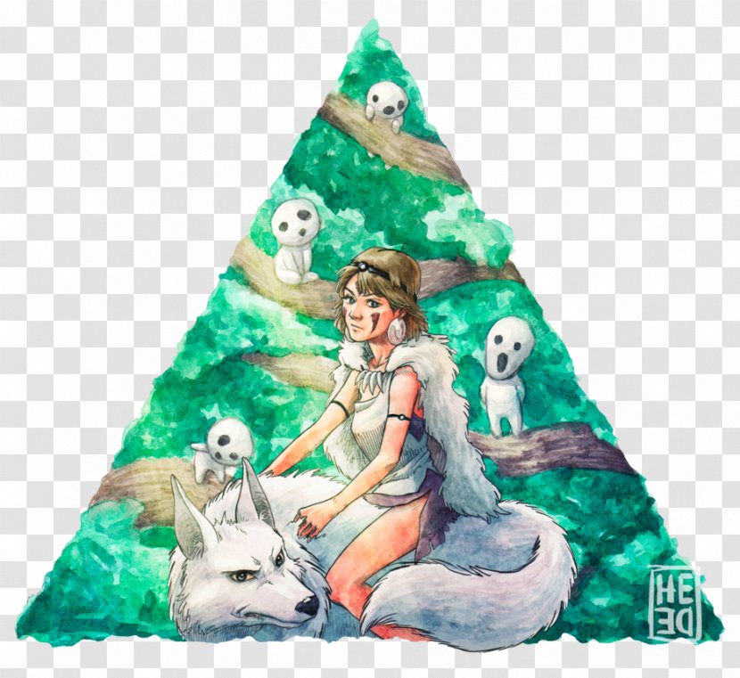 DeviantArt The Elder Scrolls V: Skyrim Drawing Fan Art - Christmas Ornament - Forest Green Watercolor Transparent PNG