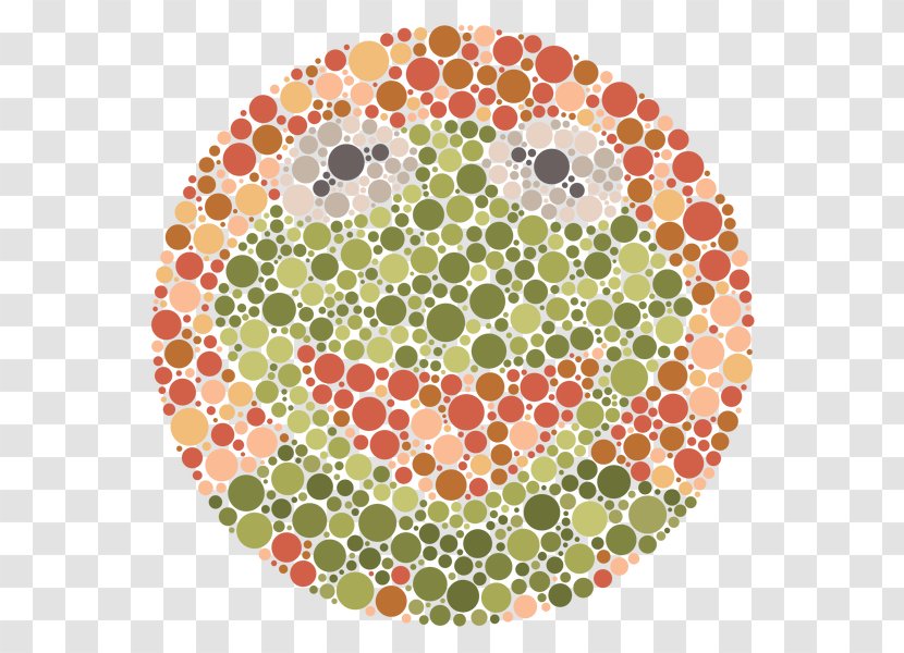 Ishihara Test Color Blindness Visual Perception Vision - Organism Transparent PNG