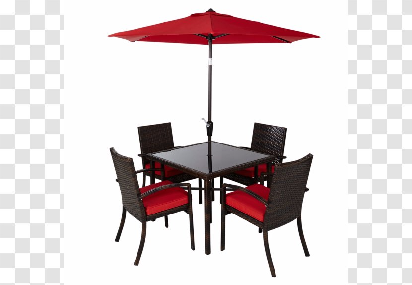 Table Garden Furniture Chair Patio Transparent PNG