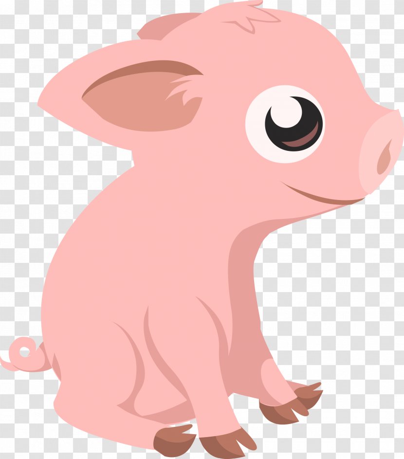 Piglet Domestic Pig Winnie The Pooh Clip Art - Whiskers Transparent PNG