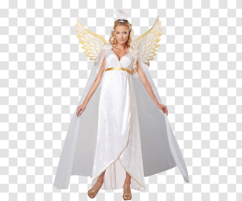 Halloween Costume Angel Dress Clothing - Fictional Character Transparent PNG